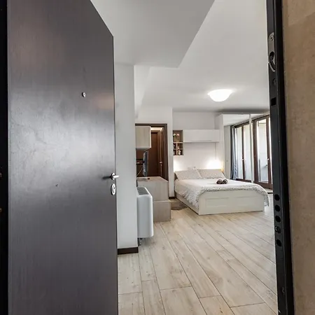 Apartman Monolocale Con Balcone Self Check In Sempione Milánó
